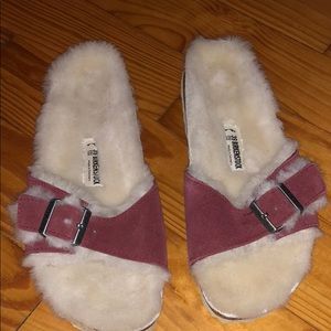 Hot Pink Birkenstock slippers!